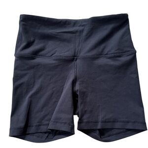 Navy Blue Yoga Shorts